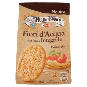 Cracker Integrali Mulino Bianco - Confezione Da 500g, Ricchi Di Fibre, Croccanti, Ingredienti Italiani
